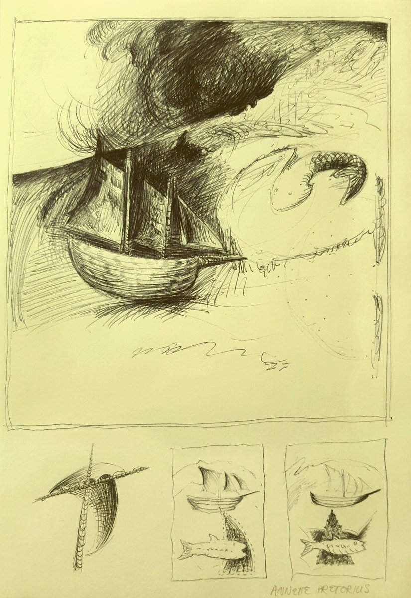 Annette Pretorius - Boat and fish